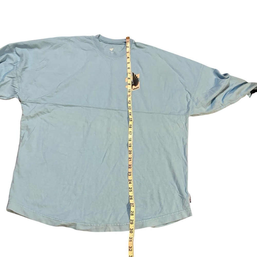 Minnesota United FC‎ Fanatics Cuffed Spirit Jersey Light Blue Women's Medium - Picture 7 of 8